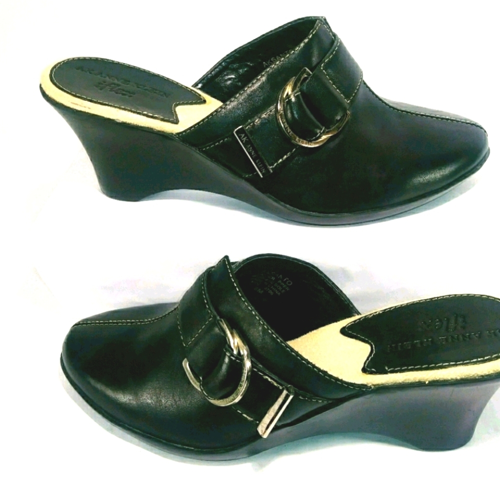 Anne klein mules shoes